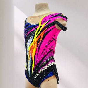 Leotard for rhythmic gymnastics, figure skating costume, acrobatics leotard, custom sports leotard