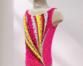 Leotard for rhythmic gymnastics custom