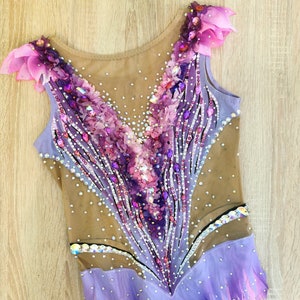 Leotard for rhythmic gymnastics