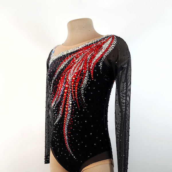 Leotard for rhythmic gymnastics