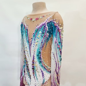 Leotard for rhythmic gymnastics
