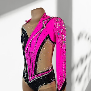 Leotard for rhythmic gymnastics