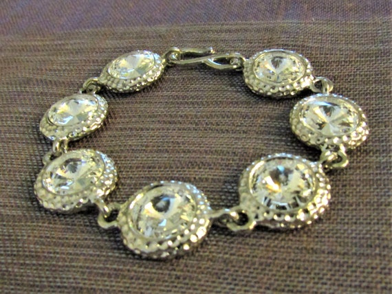 Vintage Swarovski Crystal Rivoli Bracelet - image 6