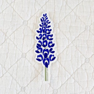 Bluebonnet Flower Sticker