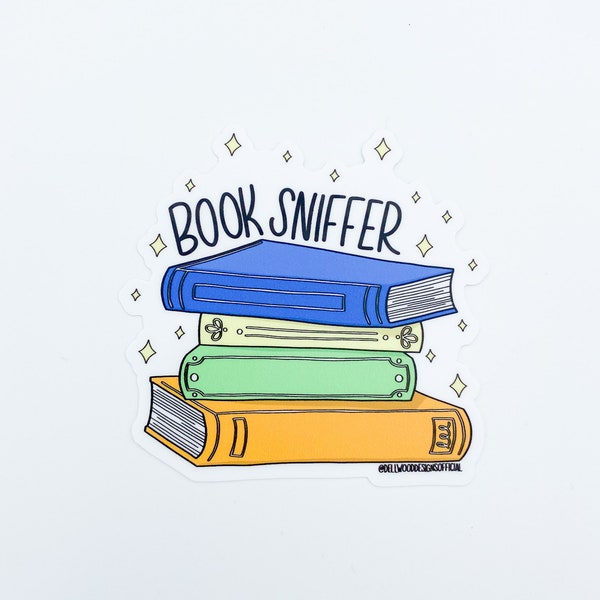 Book Sniffer Sticker