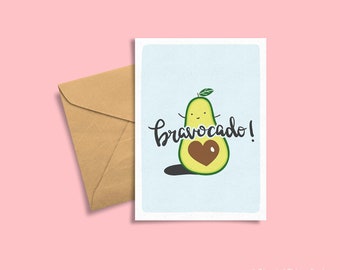 Handlettering Food Pun, Funny Greeting Card, Digital Download, Printable