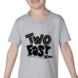 Twee Snelle 2 Curious Race Car Thema 2e verjaardagsfeest Digitale SVG | Direct downloaden