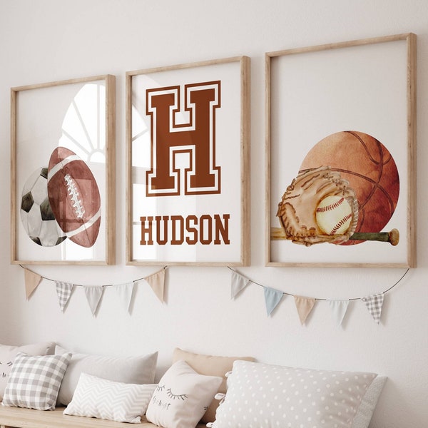 Sports Nursery Decor Etsy