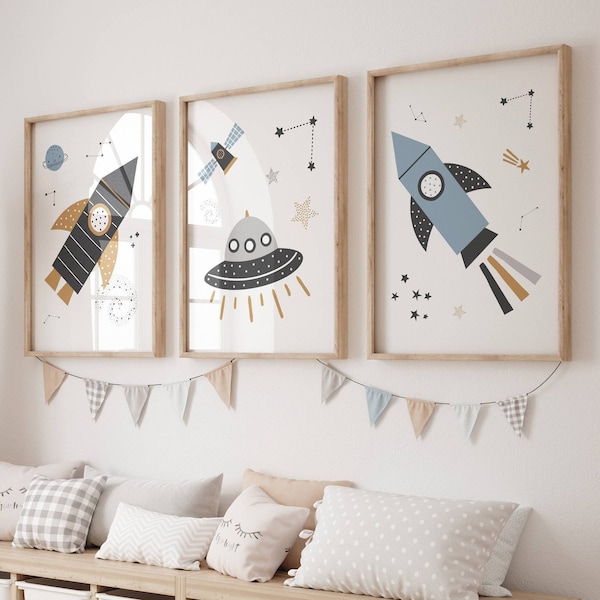 Outer Space Nursery Etsy