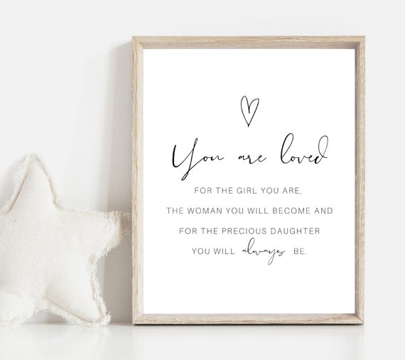 Be You Print Girl Bedroom Decor Printable Art Nursery Wall Prints Beyoutiful Print Wall Art Girls Room Quotes Art Print Be You Tiful
