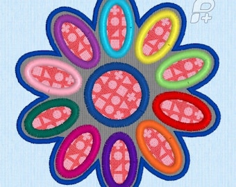 Mädchen Scout Daisy Applikationen , Stickerei-Datei, DIGITAL DOWNLOAD
