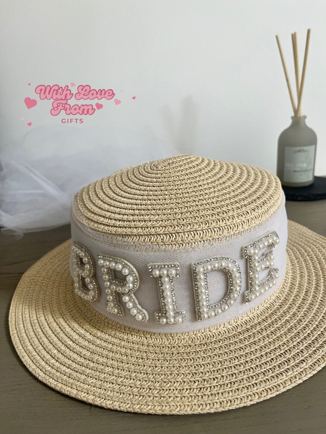 Bride to Be, Beach Hat, Summer Hat, Hen Party Hats, Bride Gifts, Gifts