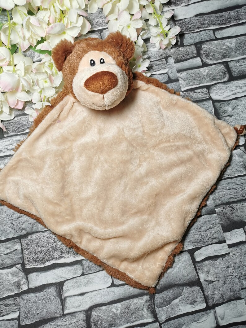 Personalised Baby Comforter Teddy Bear Comfort blanket New | Etsy
