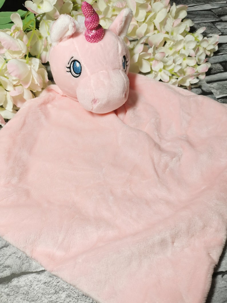 Personalised Baby Comforter Teddy Bear Comfort Blanket New Etsy