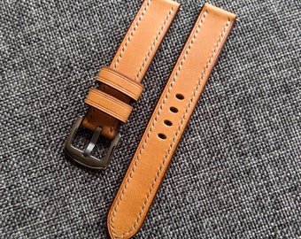 Leather Watch Strap, Custom Leather Watch Strap, Apple watch strap, Premium Vegetable Tanned Leather