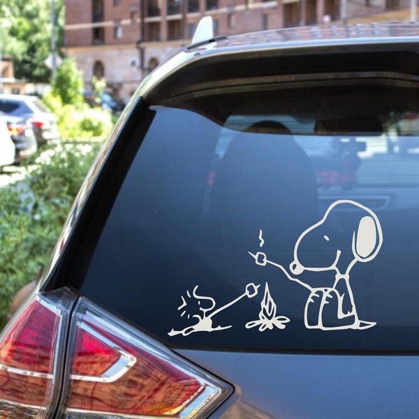 BUY2GET1FREE Roasting Marshmallow's with Friends Vinyl Decal
