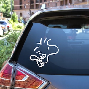 BUY2GET1FREE Woodstock Peanuts Snoopy Vinyl Decal Car Truck Sticker Gift
