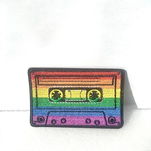 LGBTQ+ / Rainbow Pride Flag / Embroidered Patches / Gay Pride