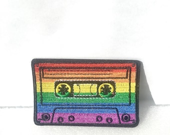 LGBTQ+ / Rainbow Pride Flagge / Aufnäher / Aufnäher / Gay Pride