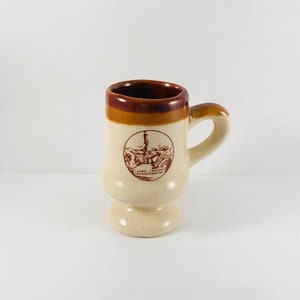 Vintage Souvenir Laurel Caverns Miniature Mug Toothpick Holder image 2