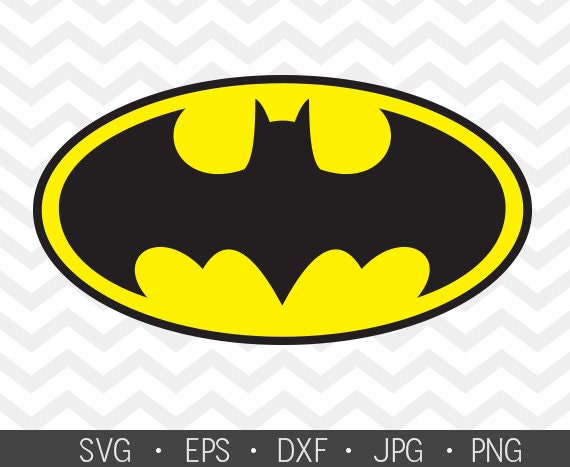 Download BATMAN DC Svg SYMBOL T Shirt Onesie Cuttable File eps | Etsy