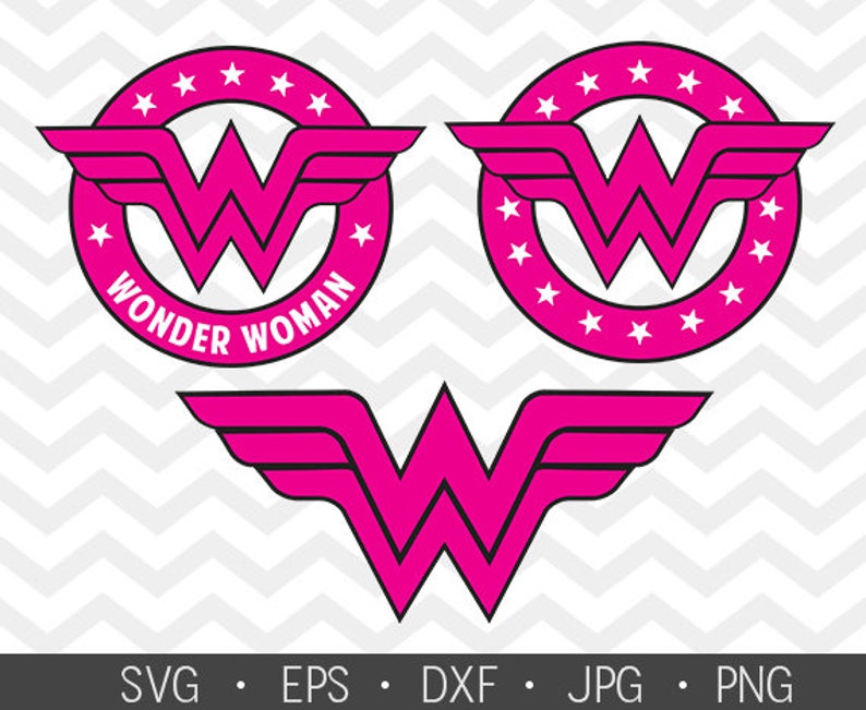 Download Patterns Cricut Png Wonder Woman Set Bundle Svg Symbol Pink Supergirl Jpg T Shirt Onesie Instant Cuttable File Silhouette Eps Svg Baby Boy Craft Supplies Tools