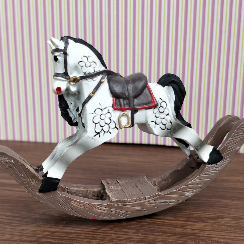 Red Rocking Horse - Etsy