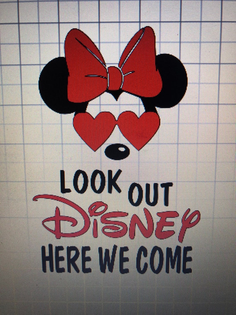 Disney Iron on Vinyl Disney Iron on Shirts Disney Decals Etsy