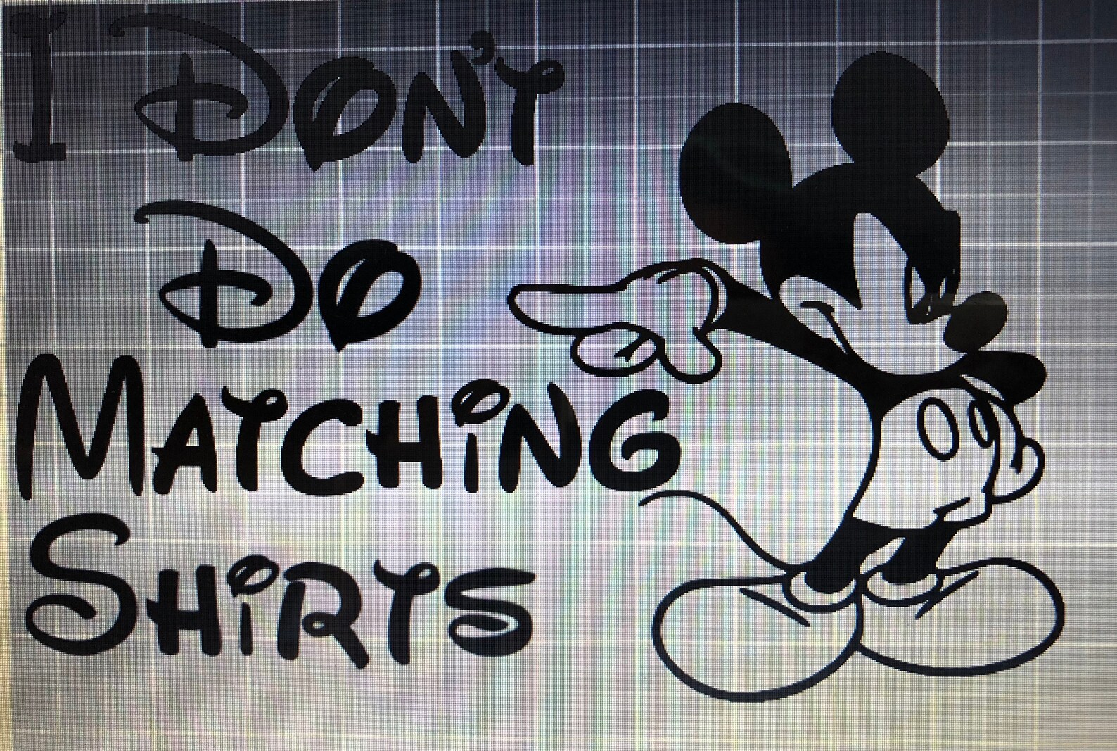 Disney Iron on Vinyl Disney Iron on Shirts Disney Decals - Etsy