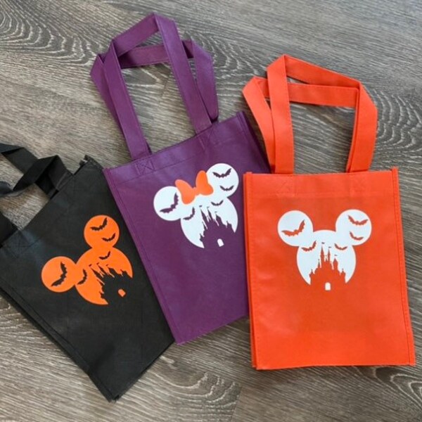 Mickey Halloween Bag Etsy