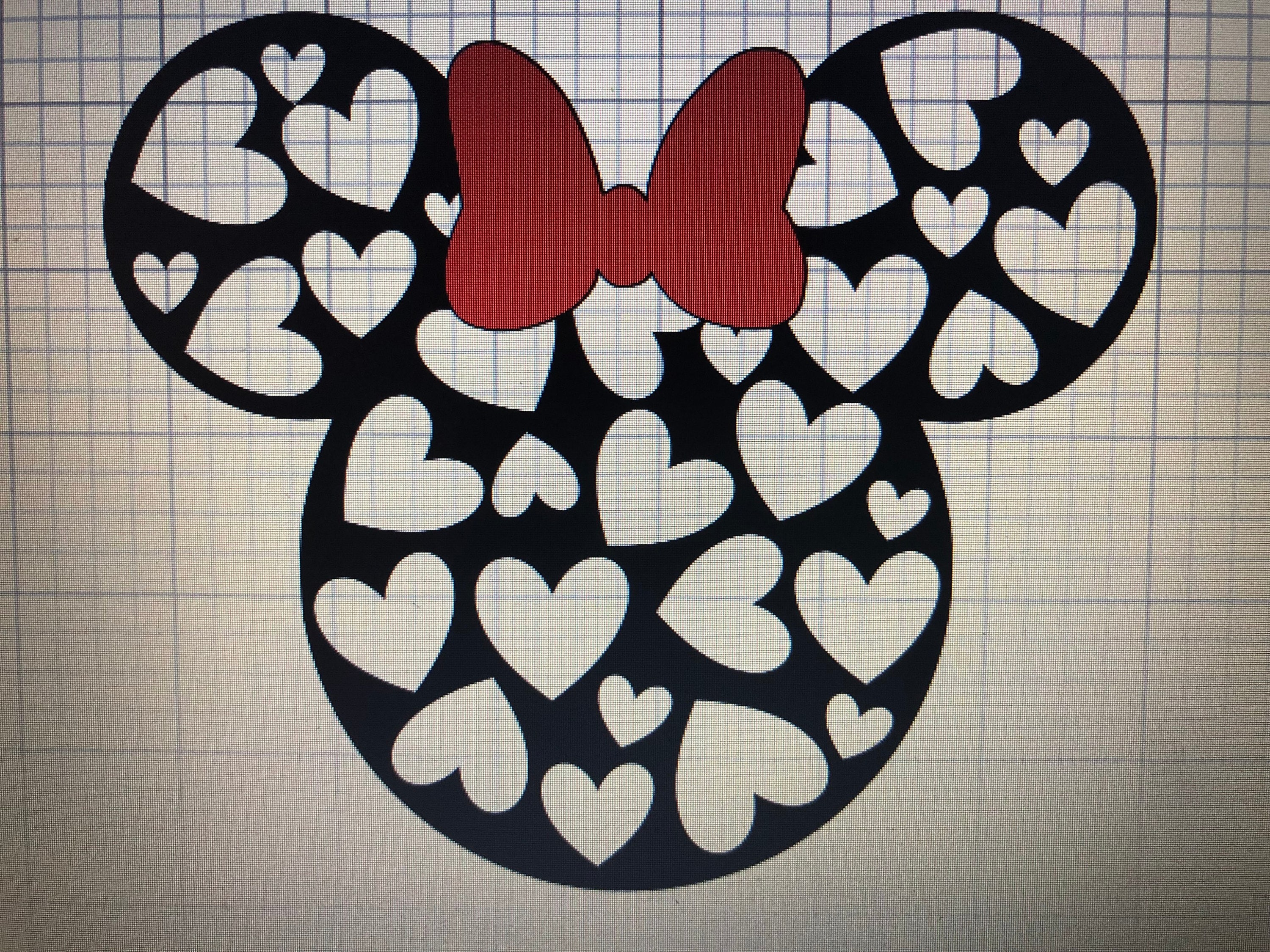 Disney Iron on Vinyl, Disney Iron on Shirts, Disney Decals,valentine  Mickey, Disney Iron Ons, Minnie Heart Cutout DIY Vinyl Iron on Transfer 