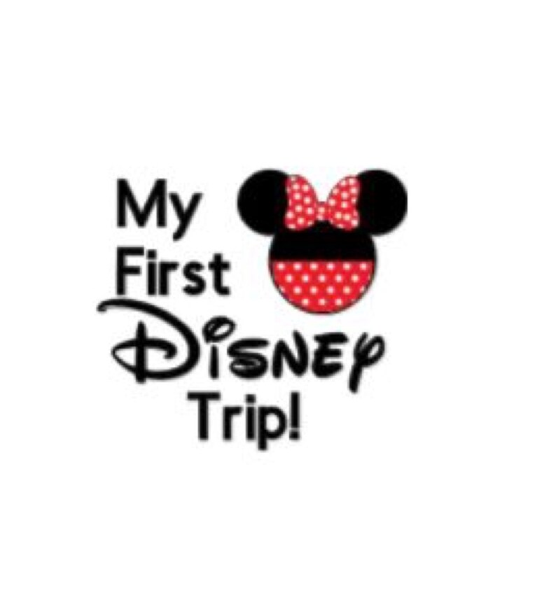 Disney Iron on Vinyl, Disney Iron on Shirts, Disney Decals, My 1st ...