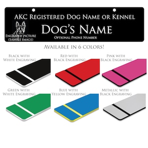 Akc car id tag sale