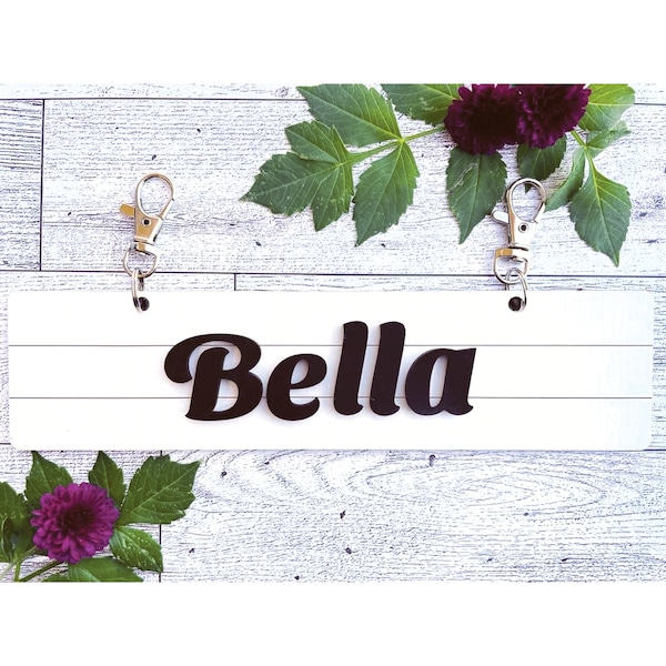 Personalized Crate Tag, Pet name tag, Dog Kennel Tag, Hanging Crate Tag, Dog Show Tag