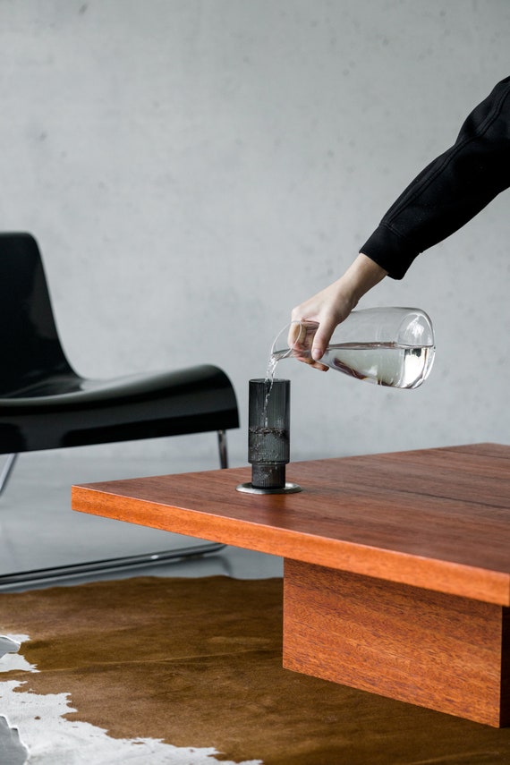 Low Coffee Table for Sitting on the Floor Low Platform Coffee