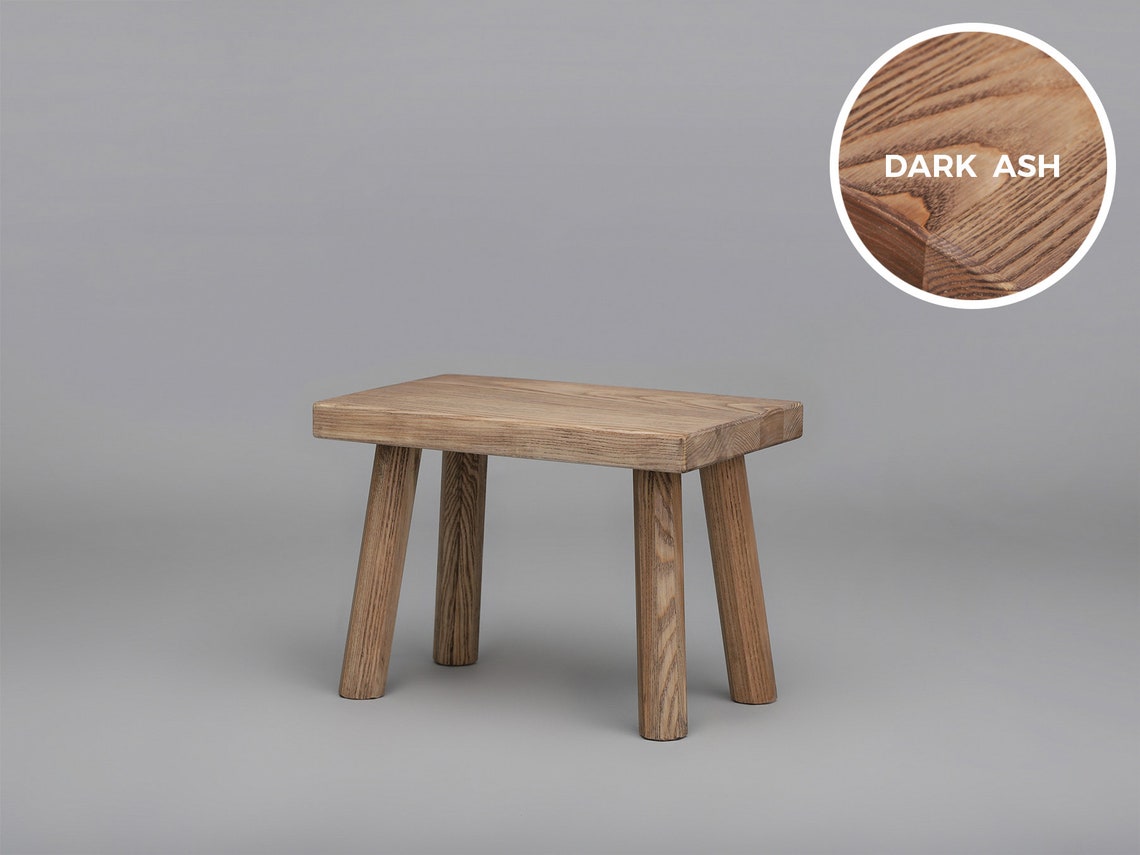 Short Wooden Bench Small Wooden Bench Seat Mini Wood Bench Etsy