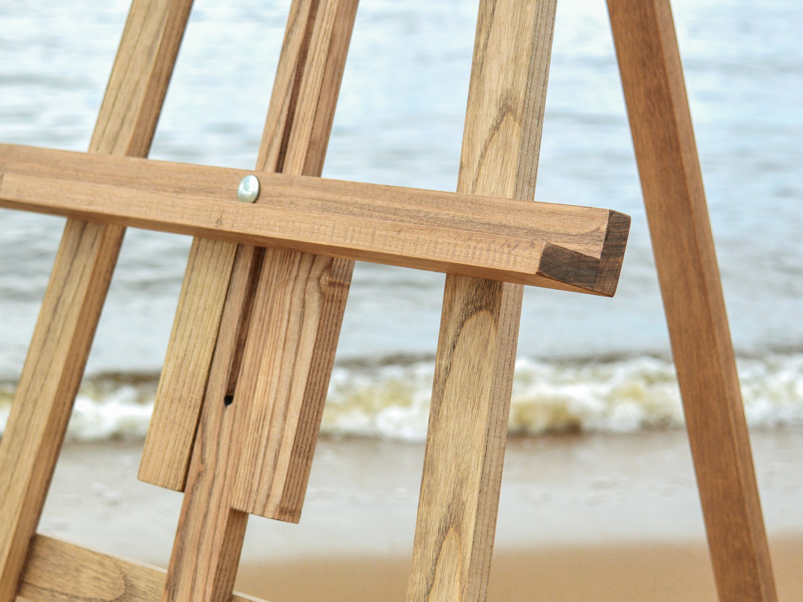 Wooden Floor Easel Artist Easel Studio Easel Painting Etsy