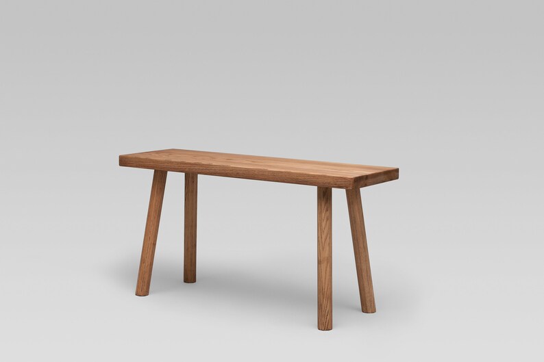 Japandi Entryway Bench Scandinavian Furniture Wood Bench Etsy México