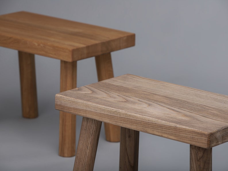 Short Wooden Bench Small Wooden Bench Seat Mini Wood Bench Etsy