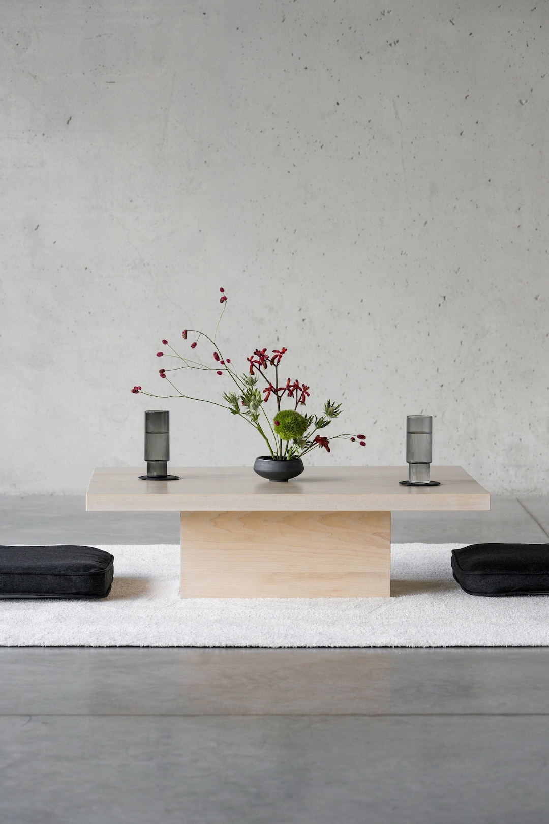 Japanese Style Table, Japanese Small Table, Japanese Wood Table, Low