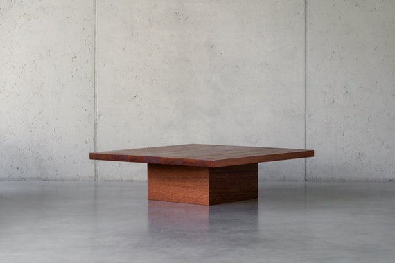 Low profile sale square coffee table