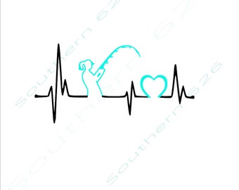 Free Free 52 Fishing Heartbeat Svg Free SVG PNG EPS DXF File