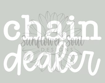 Chain Dealer png, sublimation design download, jewelry png design, sublimate designs download