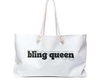 Weekender Bag Bling Queen with I Have Enough Jewelry
