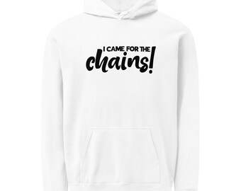 Comfort Colors I Came for the Chains Permanent Jewelry PJX Hoodie