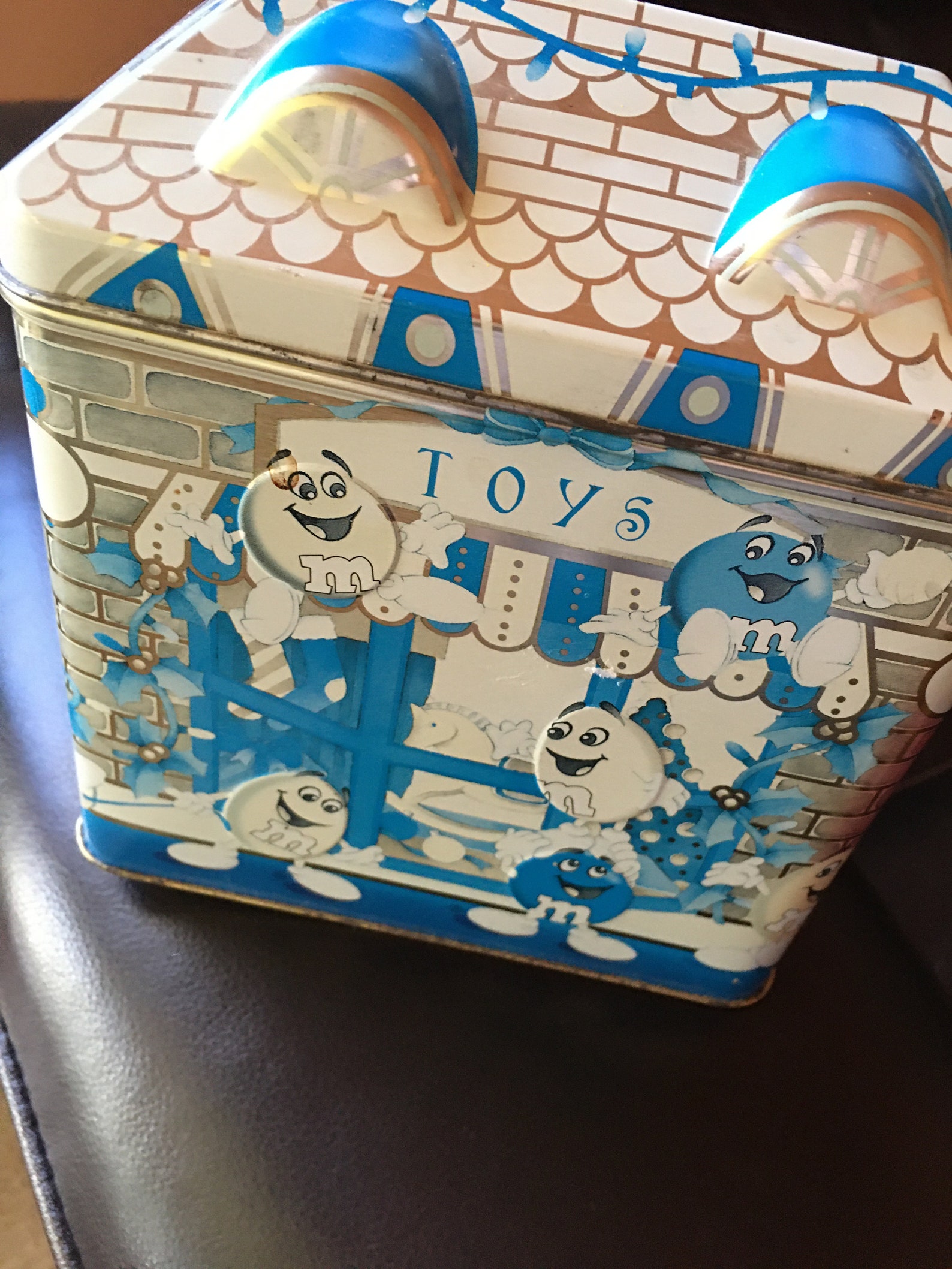 Vintage M&M's Tin. Limited Edition Canister 1996. Etsy