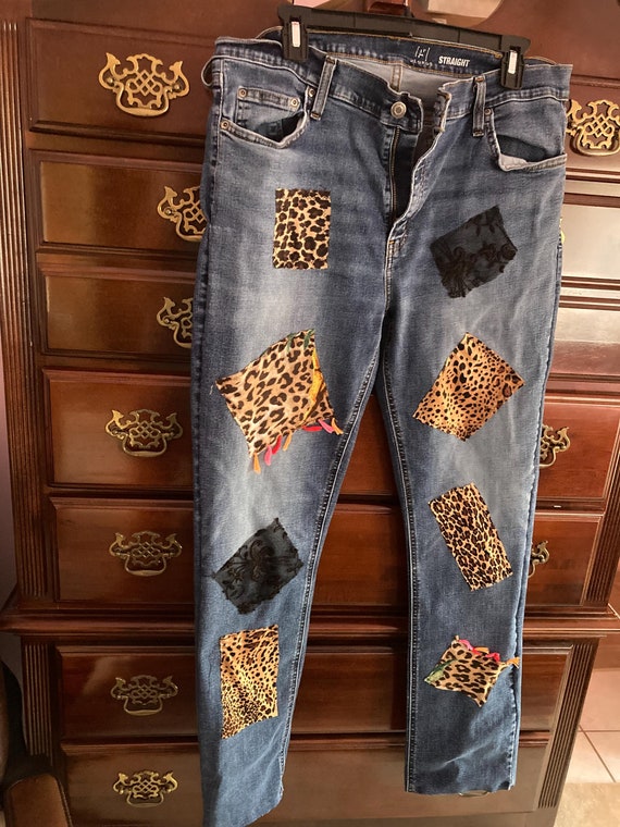 Adding Patches To Jeans Jeans With Embellished Jeans With