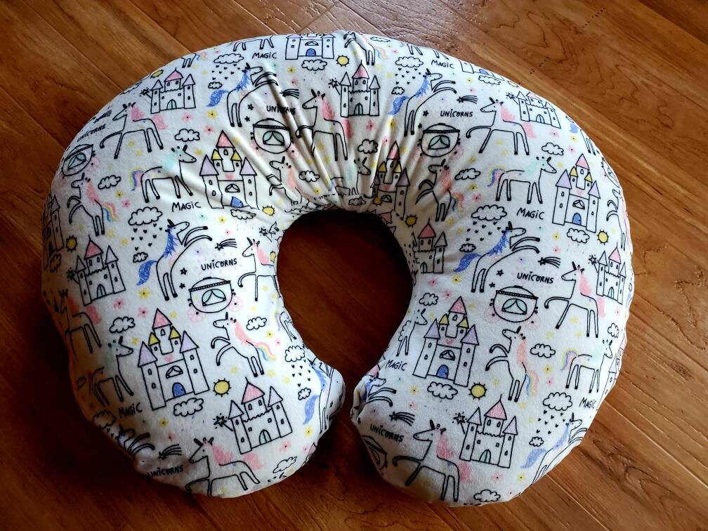 Unicorn boppy cheap pillow