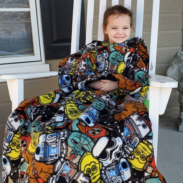 Reversible Toddler Carseat  Blanket