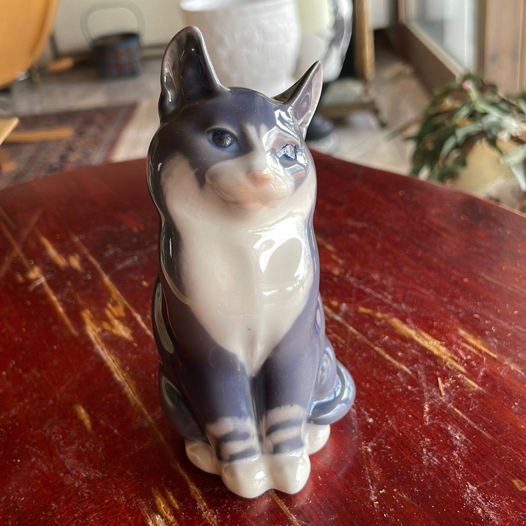 Royal copenhagen cat - Etsy 日本